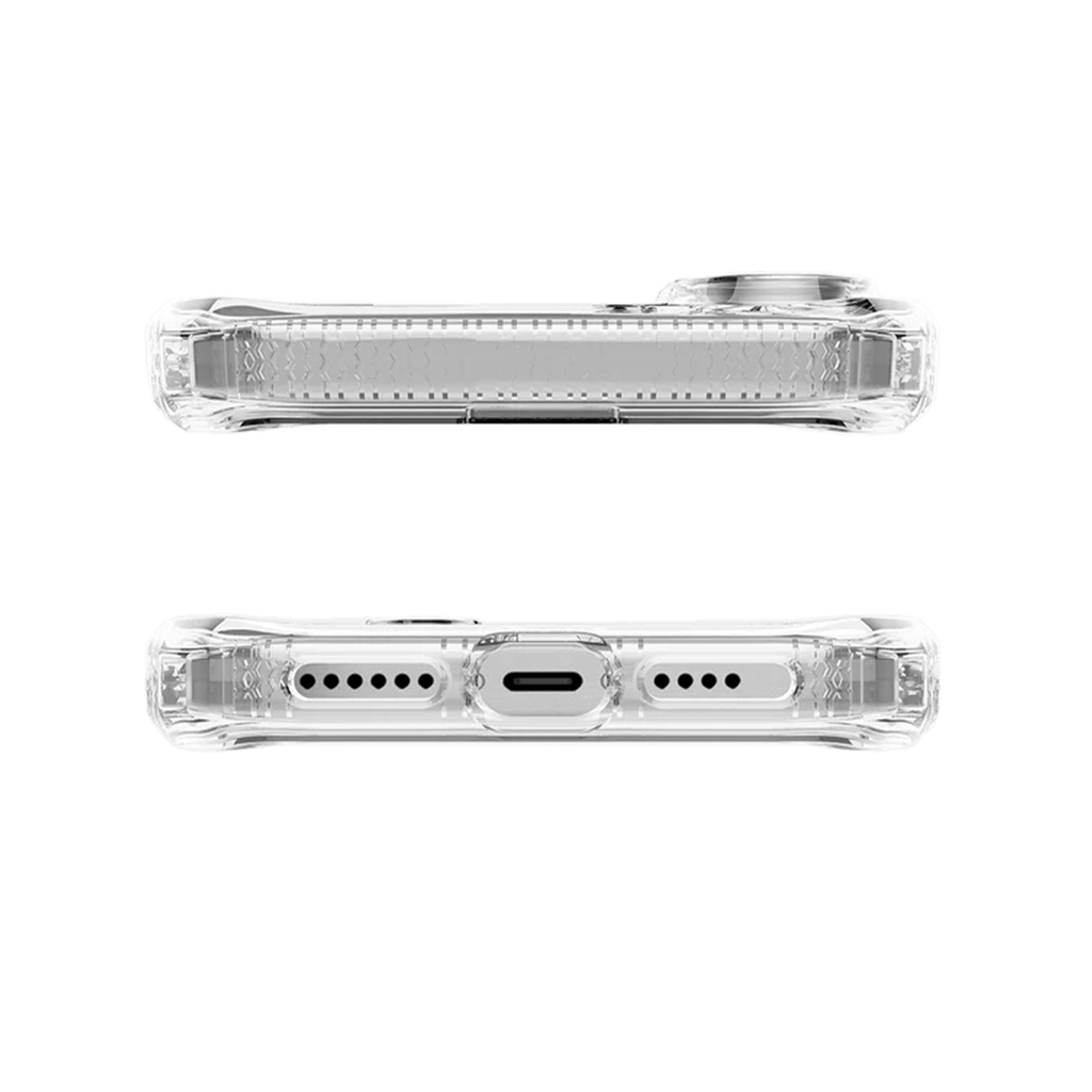 ItSkins Hybrid R Funda Transparente con MagSafe fpara iPhone 16 Plus - Transparente