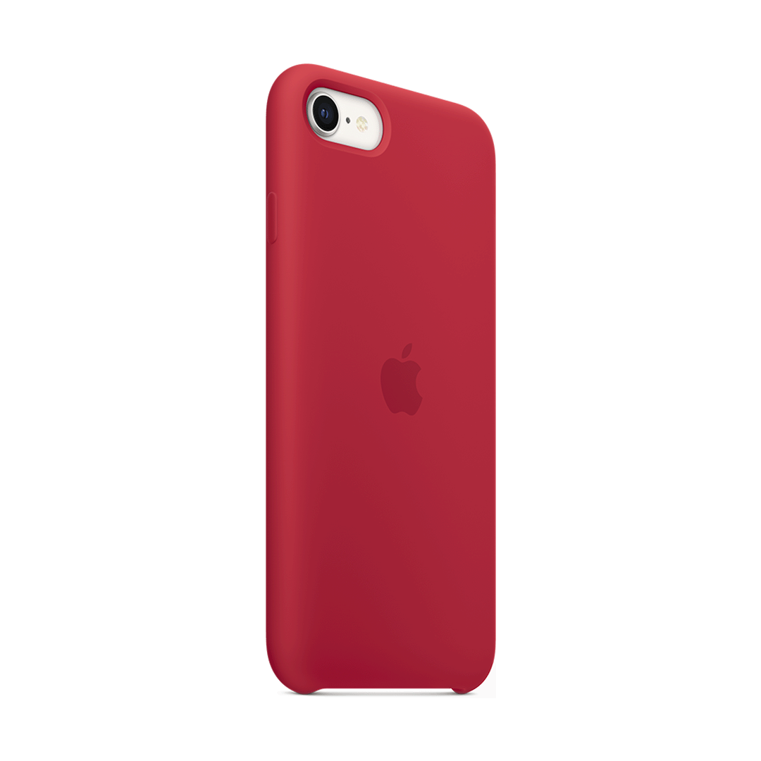 Funda de Silicona para iPhone SE - (PRODUCT)Red (Rojo)