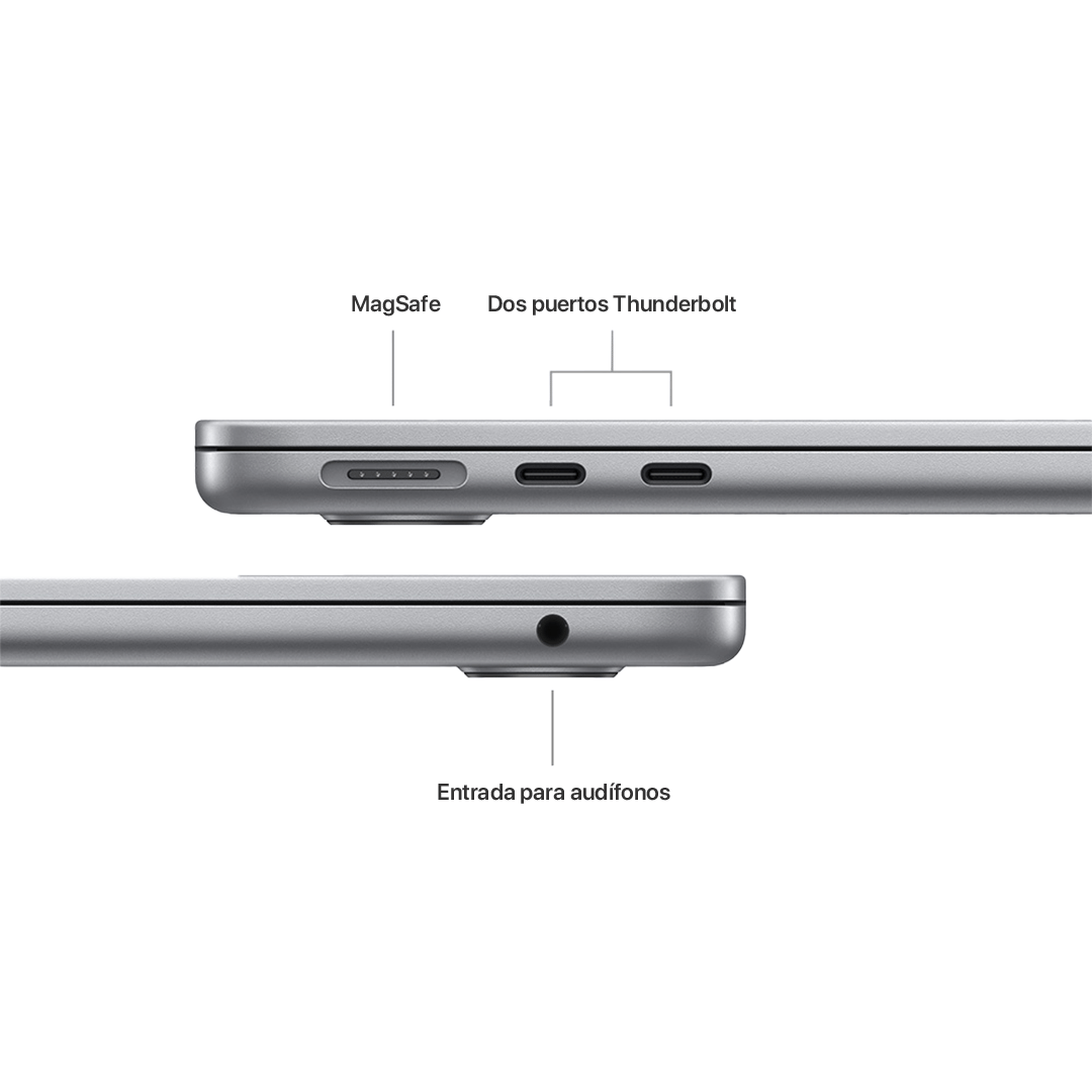 MacBook Air 13" M3 - 10C GPU/8 GB/512 GB - Gris Espacial