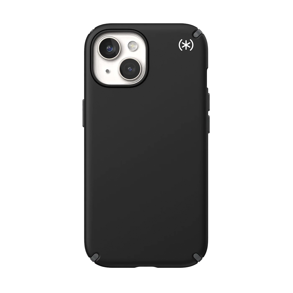 Speck Presidio2 Pro para iPhone 15 - Negro/Pizarra Gris/Blanco