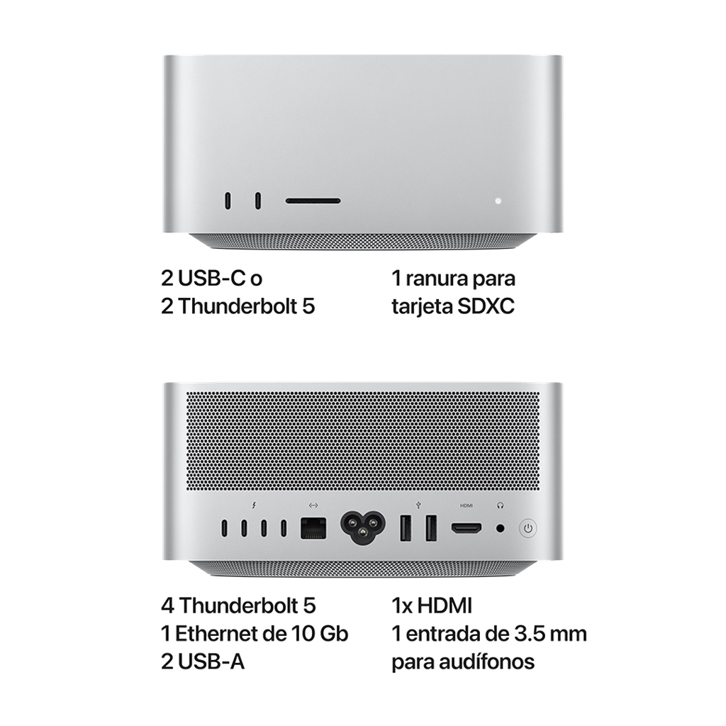 Mac Studio M4 Max - 14 CPU, 32 GPU, 36 GB RAM de 512 GB