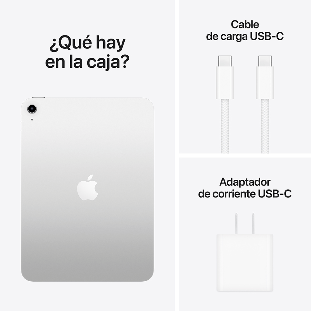 iPad 11" Wi-Fi 128 GB - Plata