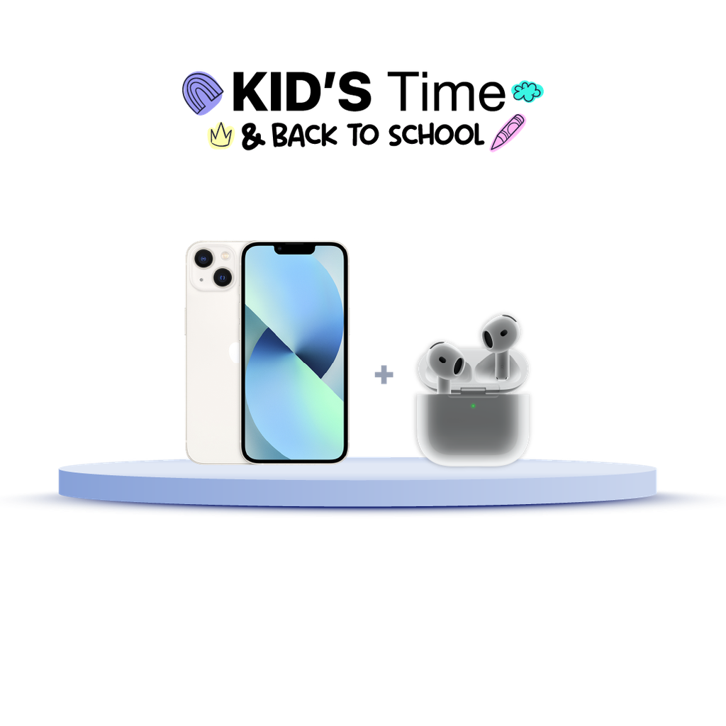 iPhone 13 128GB (MLPG3LZ/A) + AirPods 4 USB-C (MXP63BE/A)