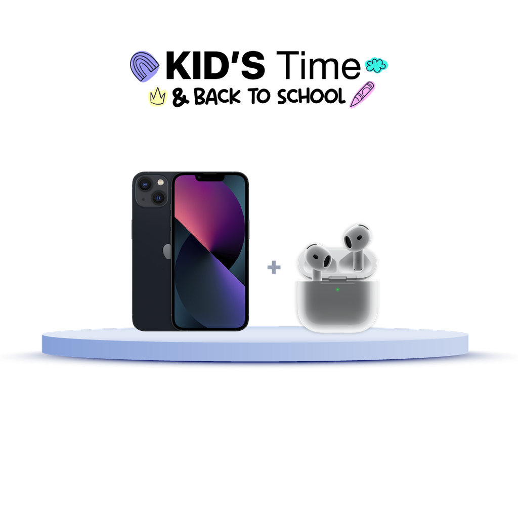 iPhone 13 128GB (MLPF3LZ/A) + AirPods 4 USB-C (MXP63BE/A)