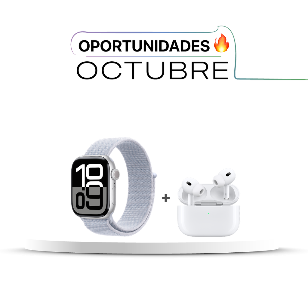 Apple Watch S10 GPS 42mm (MWWD3AM/A) + AirPods Pro 2 (MTJV3BE/A)