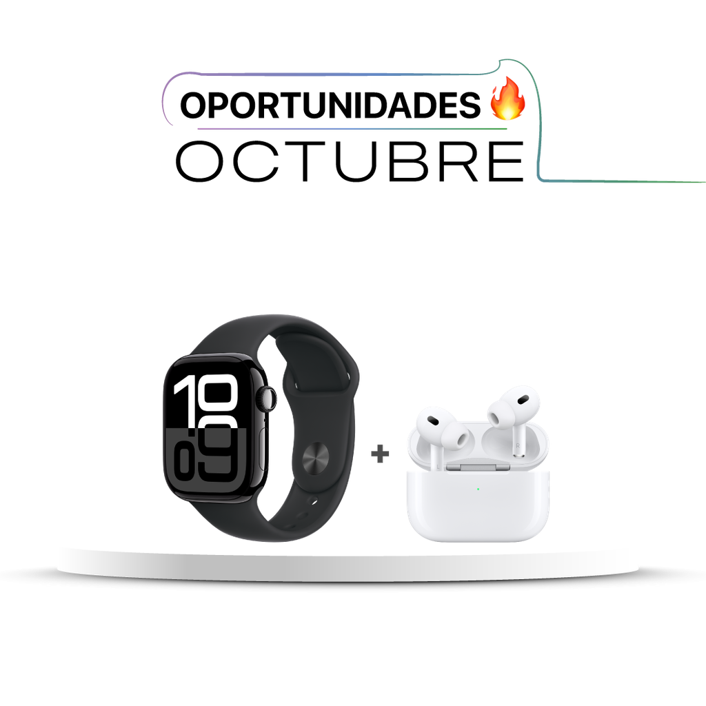 Apple Watch S10 GPS 42mm (MWWE3AM/A) + AirPods Pro 2 (MTJV3BE/A)