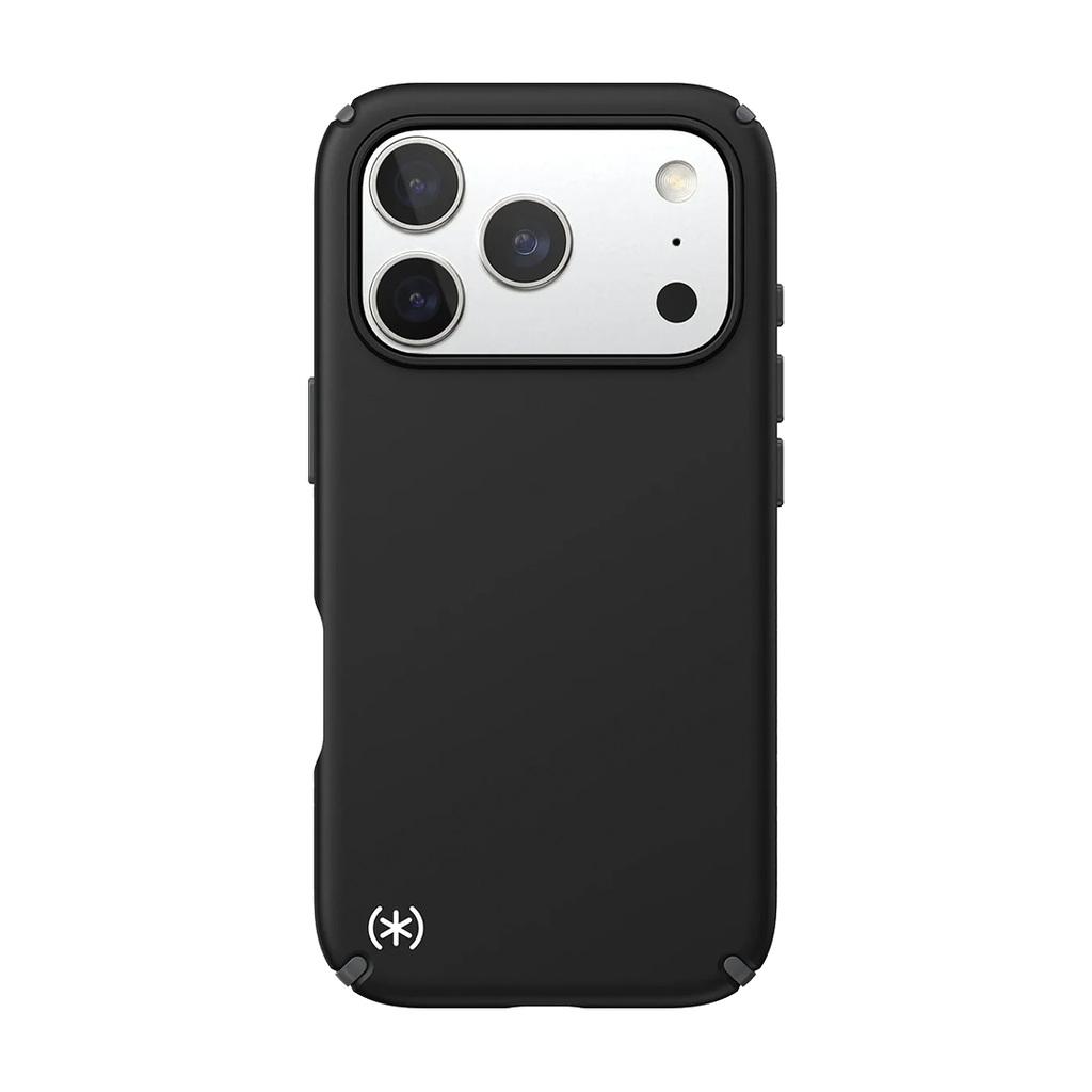 Funda Speck Presidio2 Pro para iPhone 17 Pro - Negro/Negro/Blanco