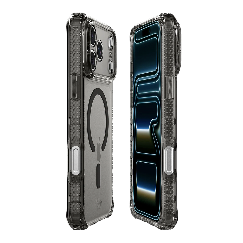 Funda Hybrid R Vapor con MagSafe de ItSkins para iPhone 17 Pro - Humo