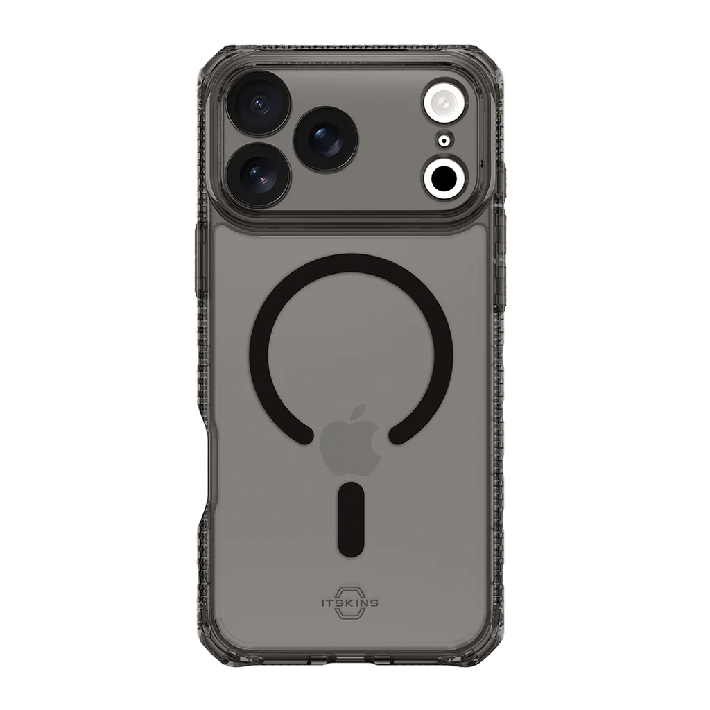 Funda Hybrid R Vapor de ItSkins con MagSafe para iPhone 17 Pro Max - Humo