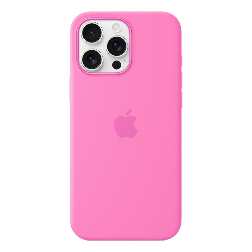 Funda de silicona con MagSafe de Apple para iPhone 16 Pro Max - Peonía