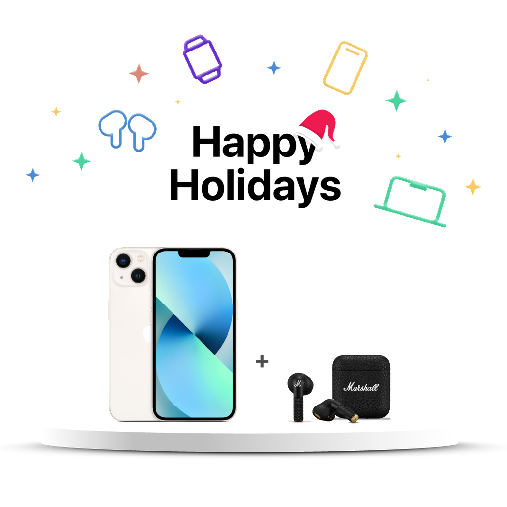 iPhone 13 Blanco Estelar+ [1006653] Marshall Minor IV Auriculares inalámbricos  In Ear - Negro