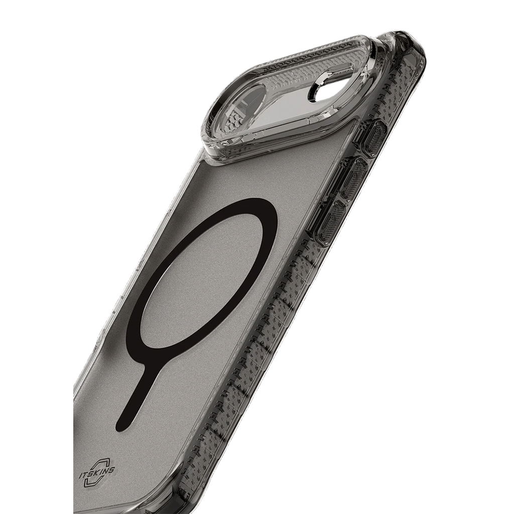 Funda Hybrid R Vapor Stand de ItSkins con MagSafe para iPhone Air - Humo