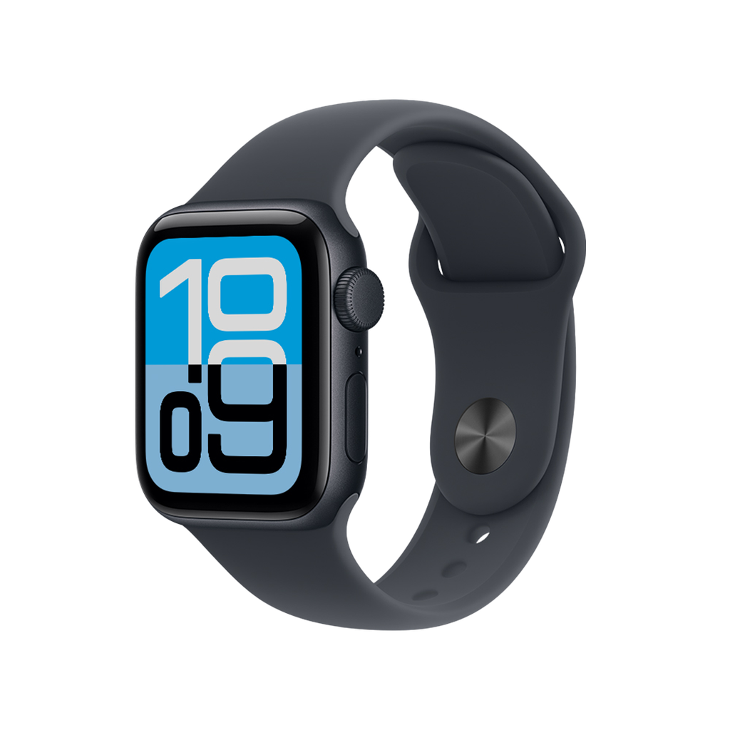 Apple Watch SE 3 (GPS) 40mm - Caja de Aluminio Medianoche - Banda Deportiva Medianoche M/L