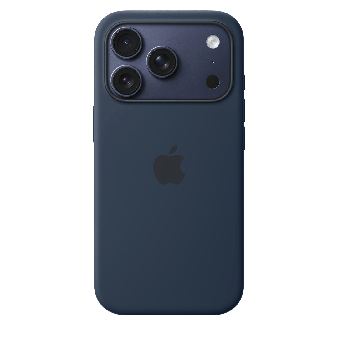Funda de silicona con MagSafe de Apple para iPhone 17 Pro – Medianoche