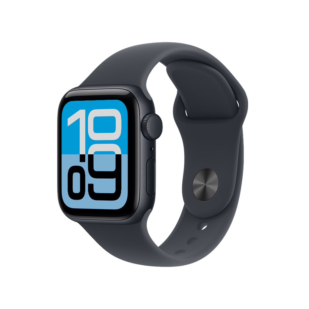 Apple Watch SE 3 (GPS) 44mm - Caja de Aluminio Medianoche - Banda Deportiva Medianoche - S/M