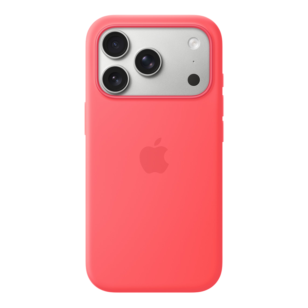 Funda de silicona con MagSafe de Apple para iPhone 17 Pro - Guayaba brillante
