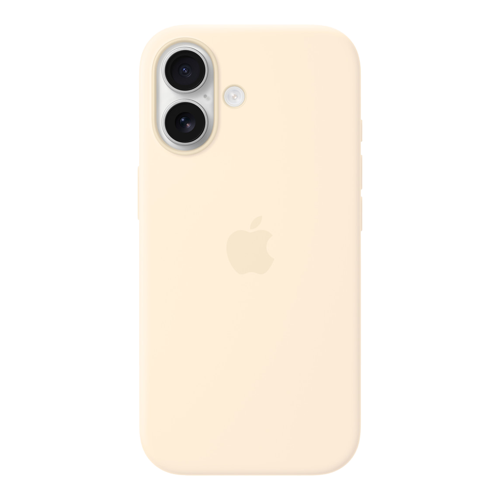 Funda de silicona con MagSafe de Apple para iPhone 17 - Vainilla