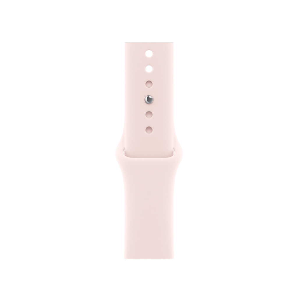 Banda deportiva rosado pálido de Apple para caja de 42 mm – M/L