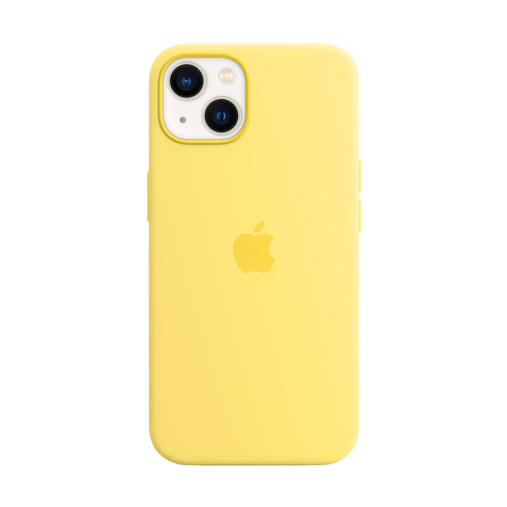 Funda de silicona para iPhone 13 con MagSafe - Lemon Zest