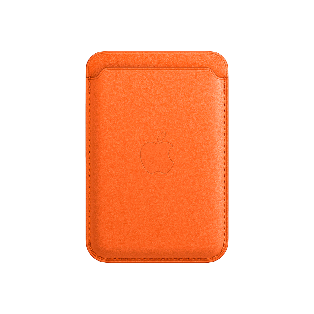 iPhone Billetera de Cuero c/ MagSafe - Naranja