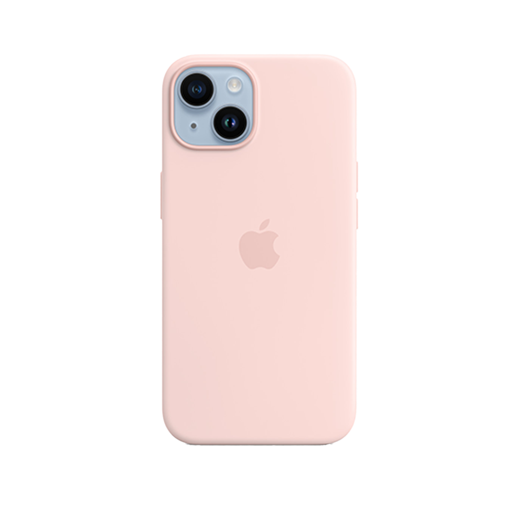 iPhone 14 Funda de Silicona c/ MagSafe - Rosa Caliza