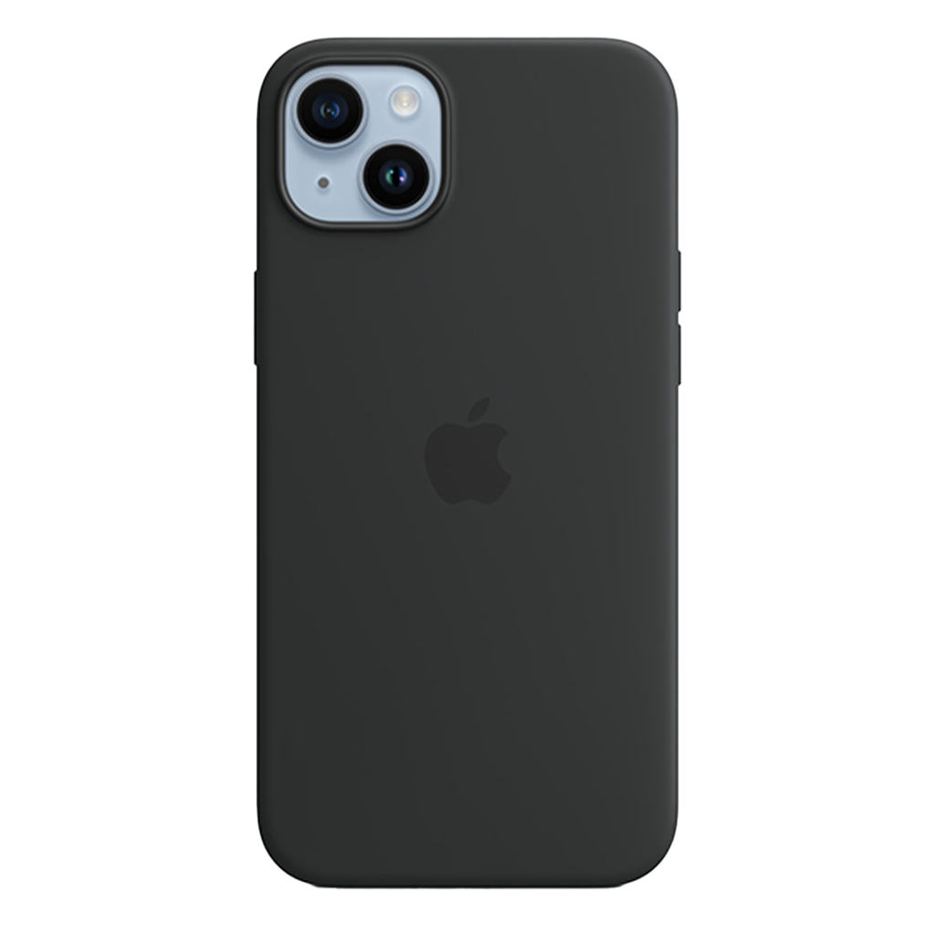 Funda de silicona con MagSafe de Apple para iPhone 14 Plus - Medianoche