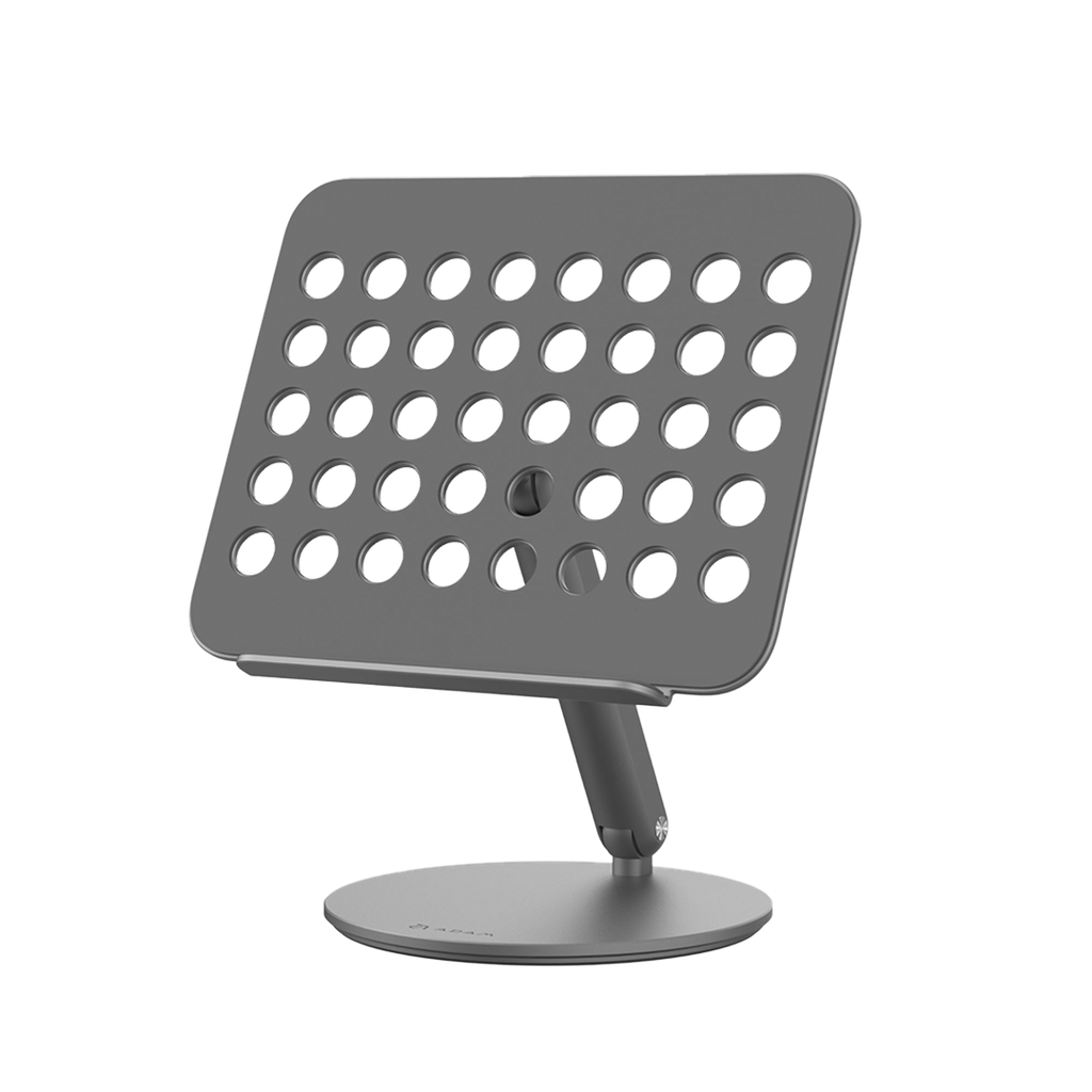 Soporte plegable de aluminio iPad 360° de Adam Elements - Gris