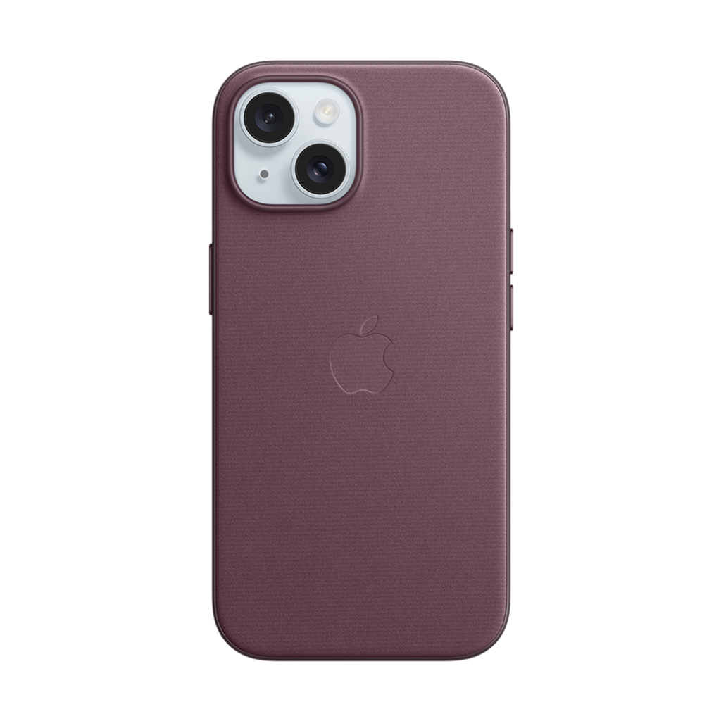 Funda de Trenzado Fino con MagSafe para iPhone 15 - Mulberry