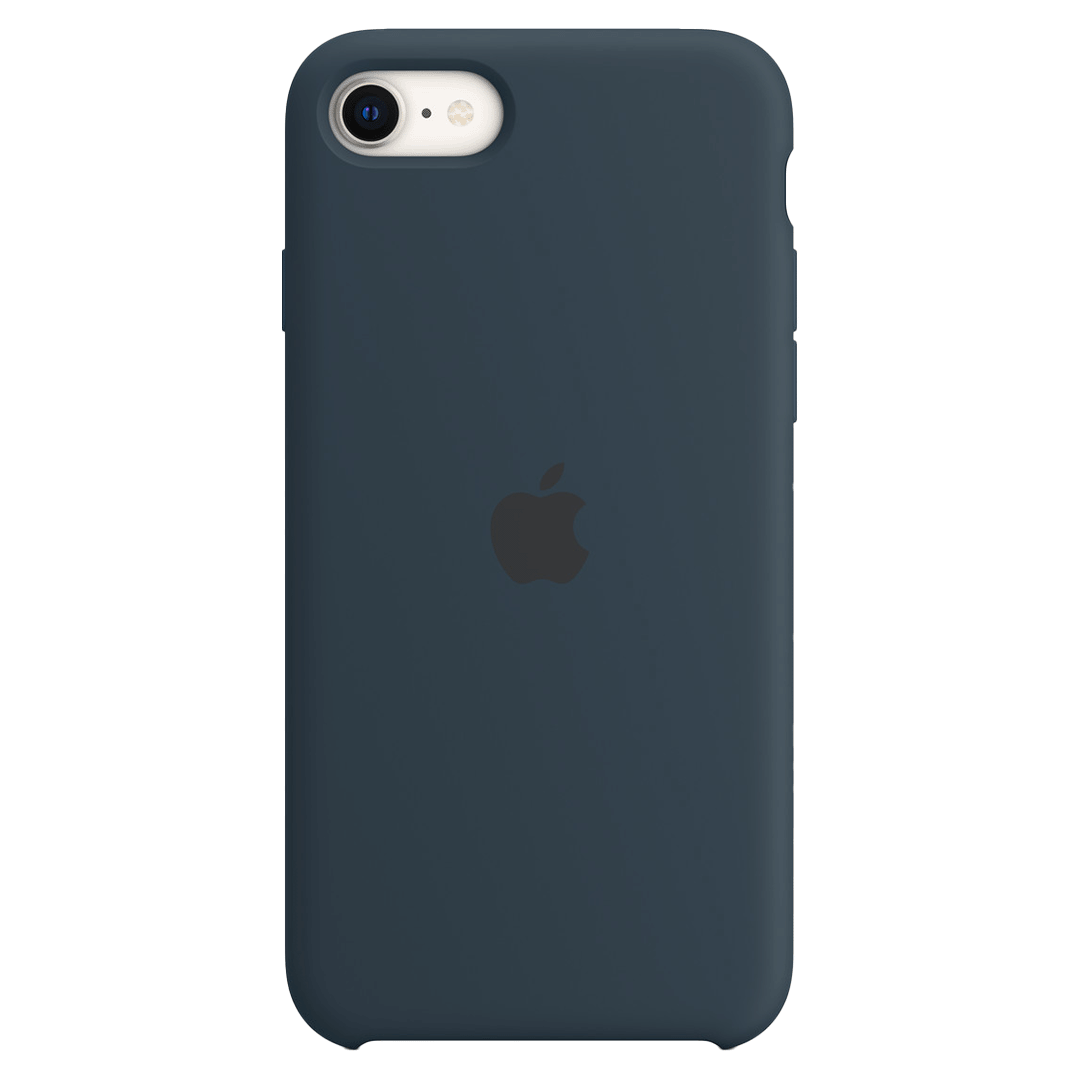 Funda de Silicona para iPhone SE - Azul Abismo