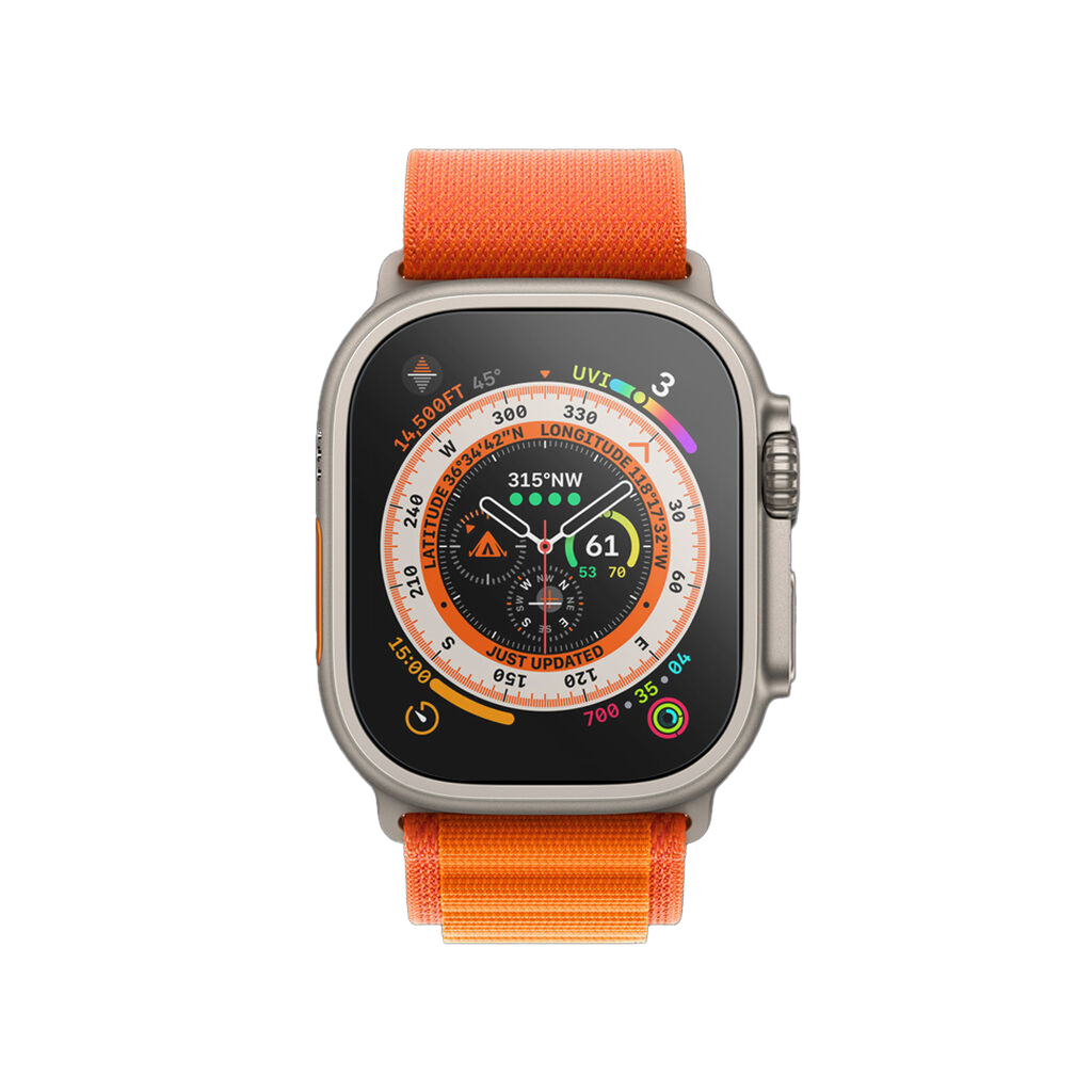 BodyGuardz Apex Vidrio Protector Apple Watch Ultra 1/2