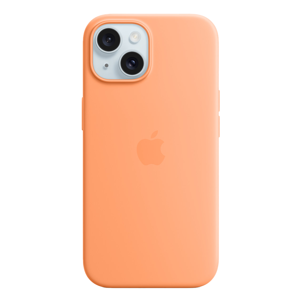 Apple Funda de Silicona con MagSafe para iPhone 15 - Naranja
