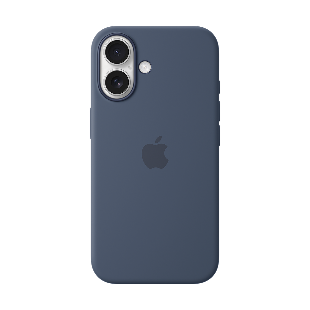 Apple Funda de Silicona con Magsafe para iPhone 16 - Azul Denim