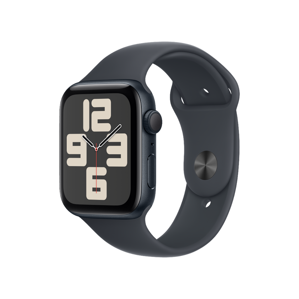 Apple Watch SE GPS 44mm - Caja de Aluminio Medianoche con Banda Deportiva Medianoche - S/M
