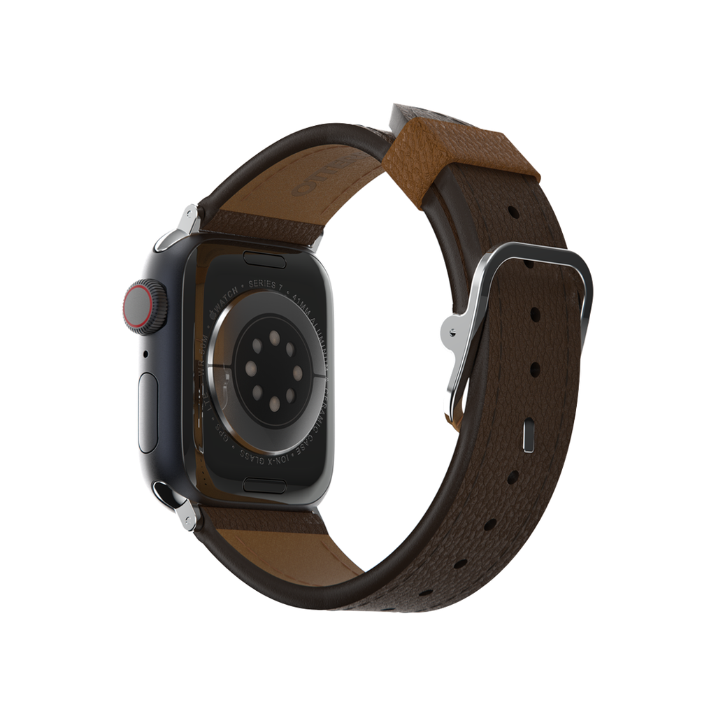 Banda de cuero de cactus marrón de Otterbox para caja de 45 mm