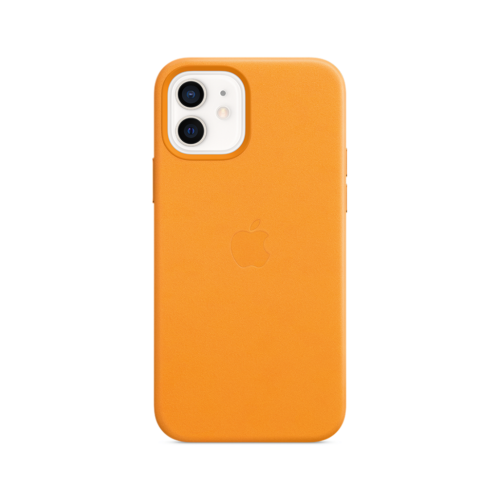 Apple Funda de Cuero iPhone 12/12 Pro - California Poppy