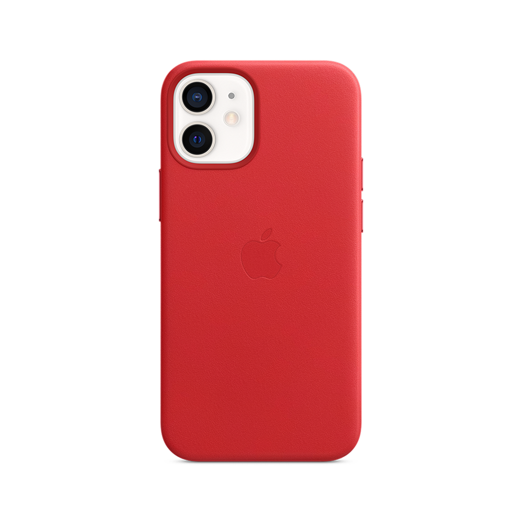 Apple Funda de Cuero iPhone 12/12 Pro - Rojo