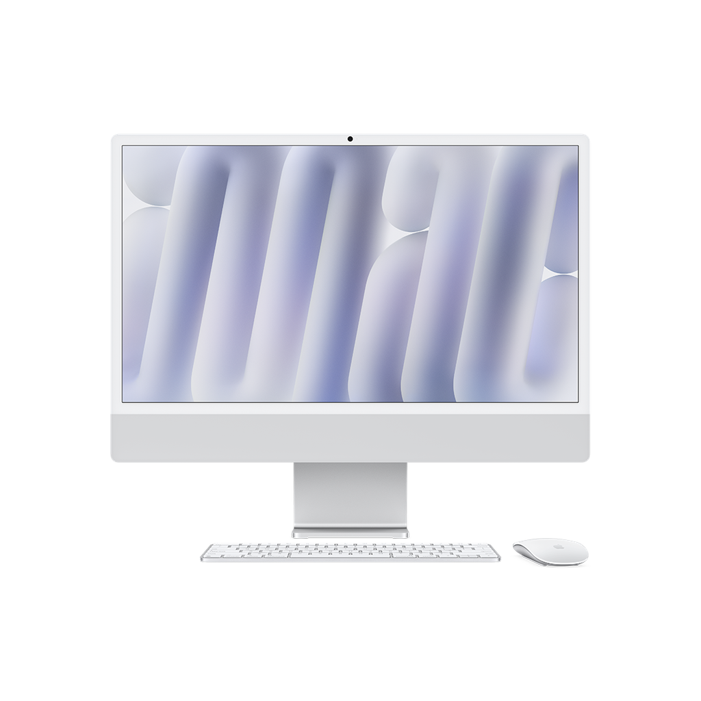 iMac 24" M4 - 10 CPU, 10 GPU, 16 GB, 256 GB - Plata