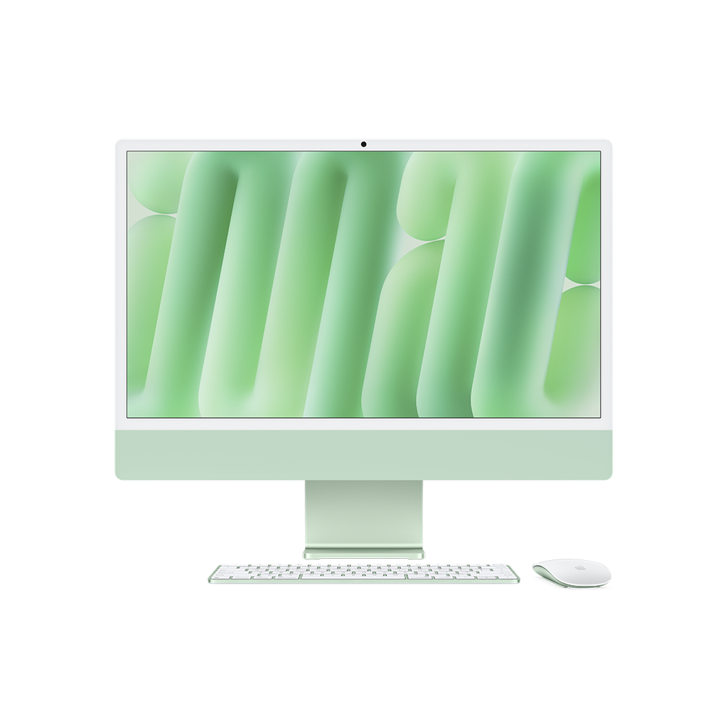 iMac 24" M4 - 10 CPU, 10 GPU, 16 GB, 512 GB - Verde