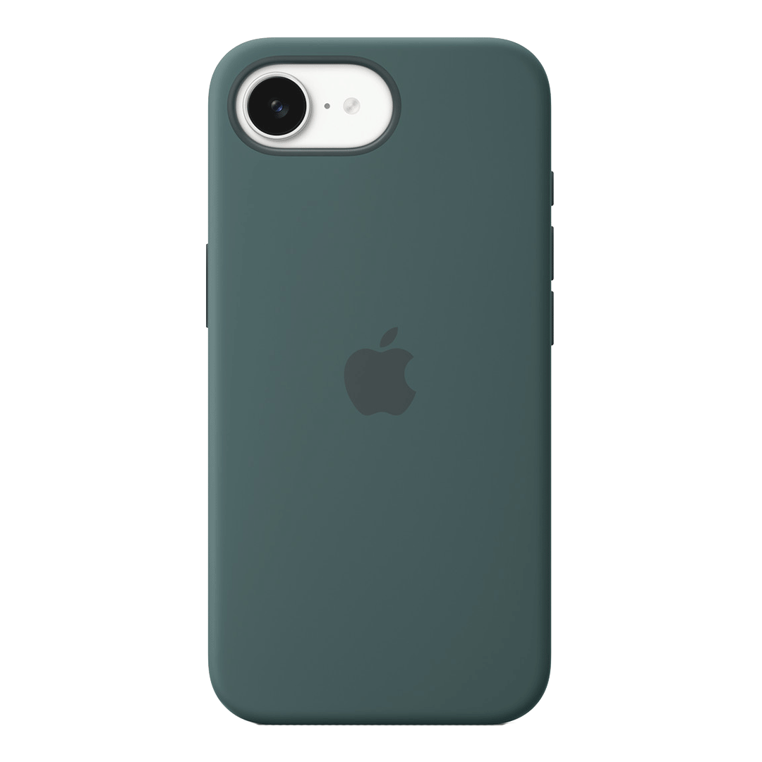 Funda de silicona de Apple para iPhone 16e - Verde lago