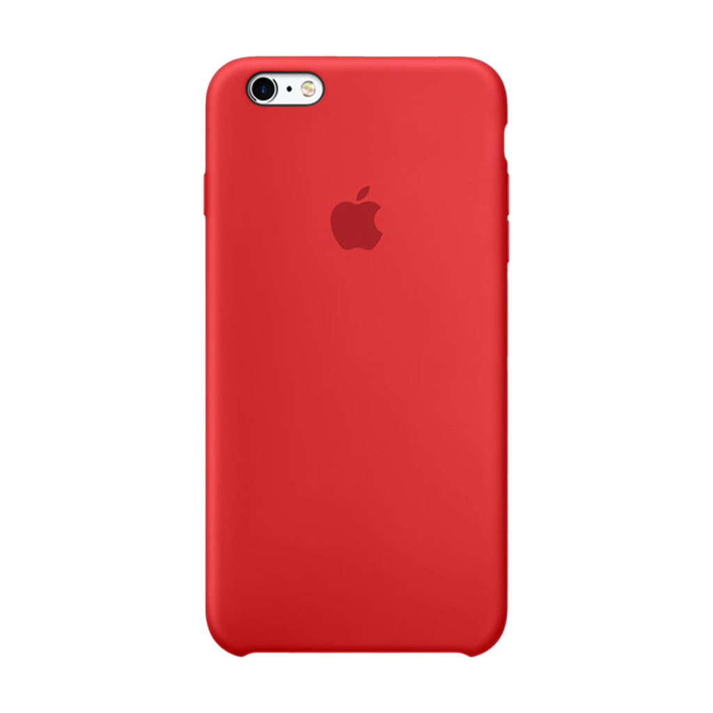 Apple iPhone Funda de Silicona 6s Plus - Rojo