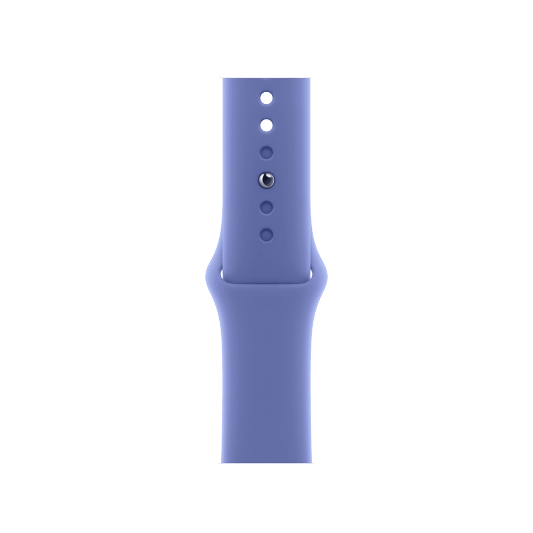 Banda deportiva azul bígaro de Apple para caja de 42 mm - M/L
