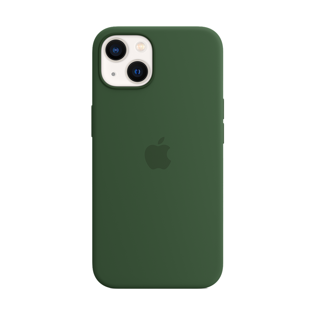 Apple Funda de Silicona iPhone 13 Mini - Verde Trebol