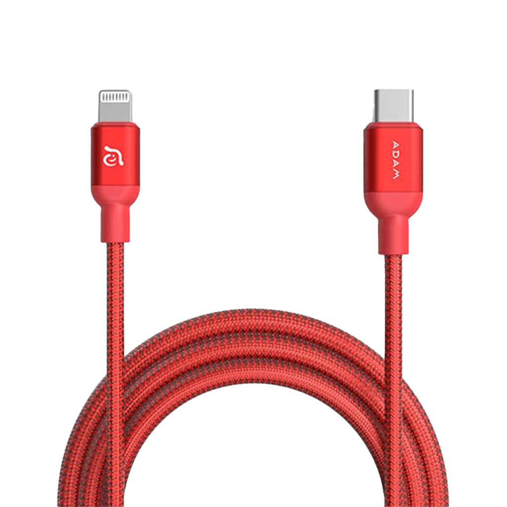 Adam Elements PeAk II C120B USB-C a Cable Lightning 120cm - Rojo