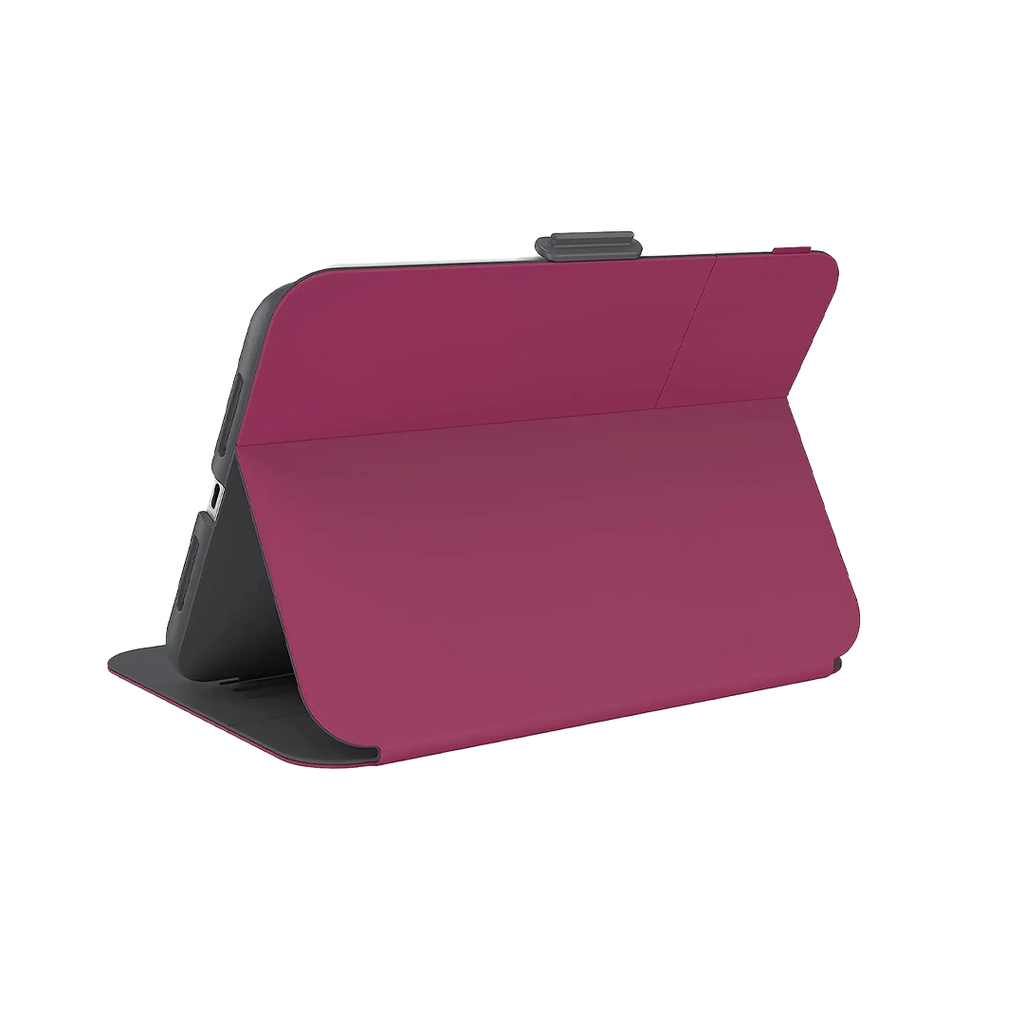 Speck (Exclusivo Apple) Balance Folio c/ Microban iPad mini 7/6 - Rojo/Gris