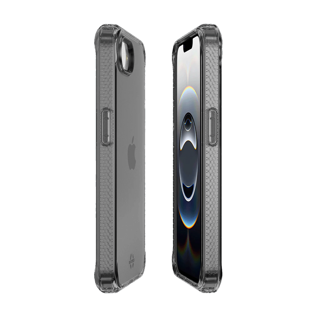 Funda Spectrum R transparente de ItSkins para iPhone 16e - Humo