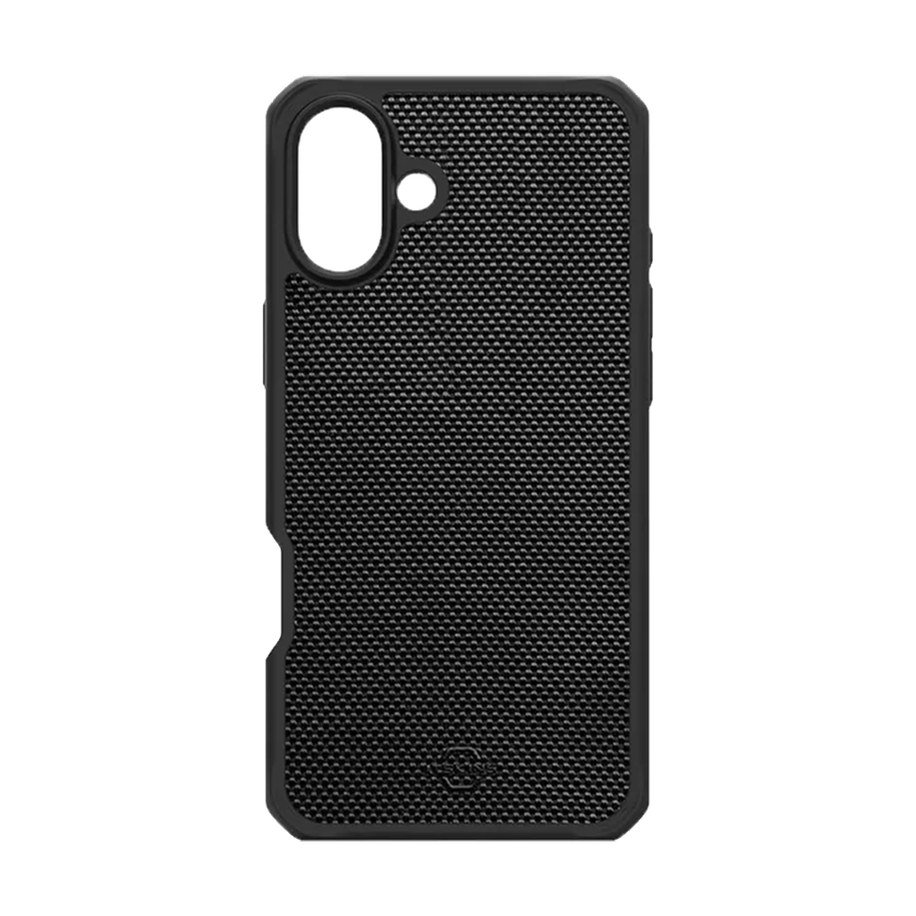 Funda Ballistic Nylon con MagSafe de ItSkins para iPhone 16 - Negro