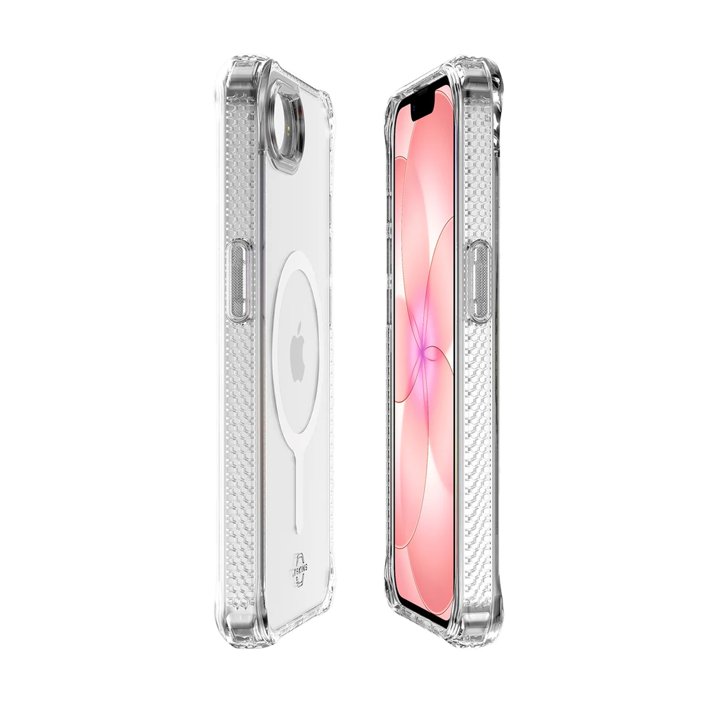 Funda Hybrid transparente con MagSafe de ItSkins para iPhone 17e/16e