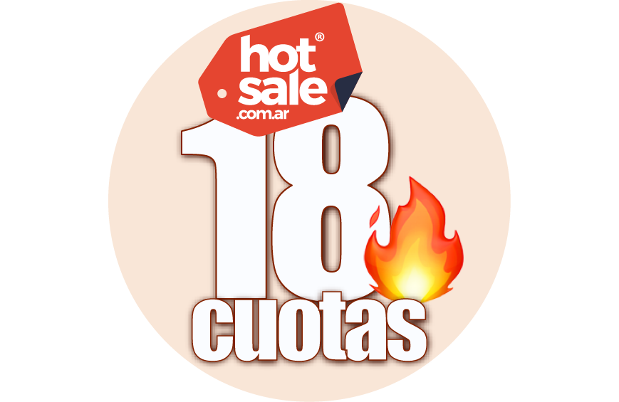 Hot Sale en 18 cuotas sin interés