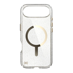 [150969-9221] Speck Presidio Lux con MagSafe para iPhone Air -Glitter/Oro Metalico