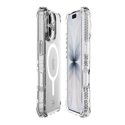 [AP7N-HMACR-TRSP] ItSkins Hybrid R Funda Transparente con MagSafe para iPhone 17 - Transparente